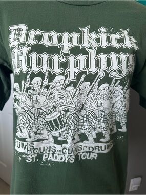 Dropkick Murphys Vintage Band Concert Tee -  2008